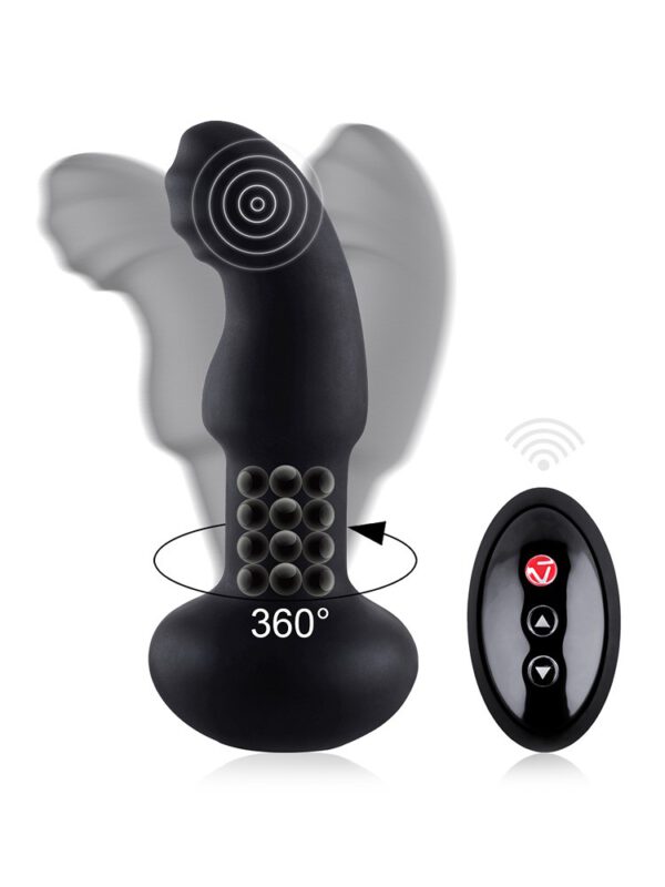 Nomi Tang Pluggy Rotating Butt Plug: Vibro-Analplug