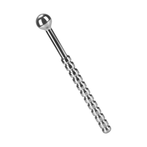 Ribbed Urethral Plug Hollow, 14cm