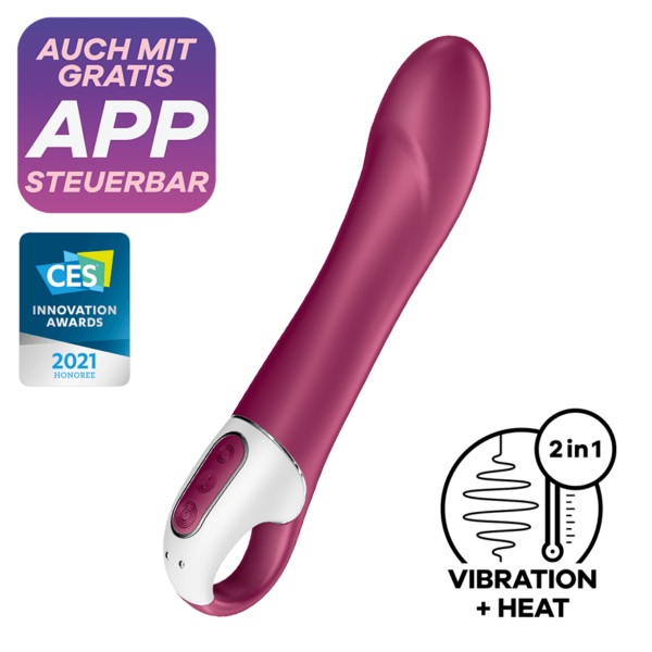 Satisfyer Big Heat Connect App, 22,5cm