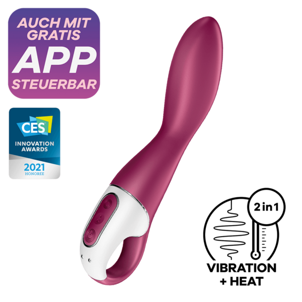 Satisfyer Heated Thrill Connect App, 20,5cm