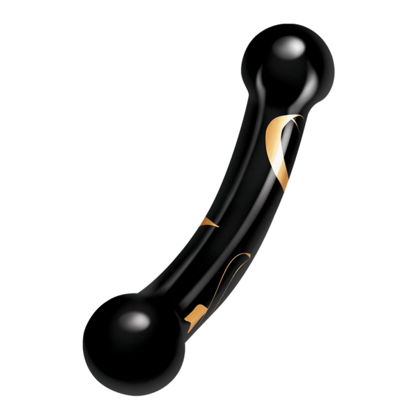 Handblown Double Ended Dildo, 13,9 cm