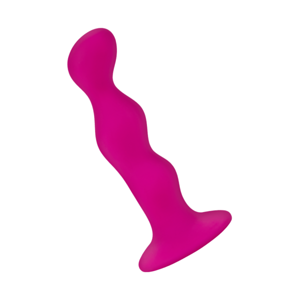 Kugelförmiger Analdildo aus Silikon, 12 cm