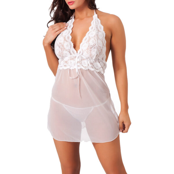 Romantisches Spitzen-Babydoll