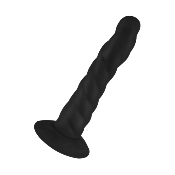 Strap-On-Dildo mit abnehmbaren Saugfuß, 16 cm