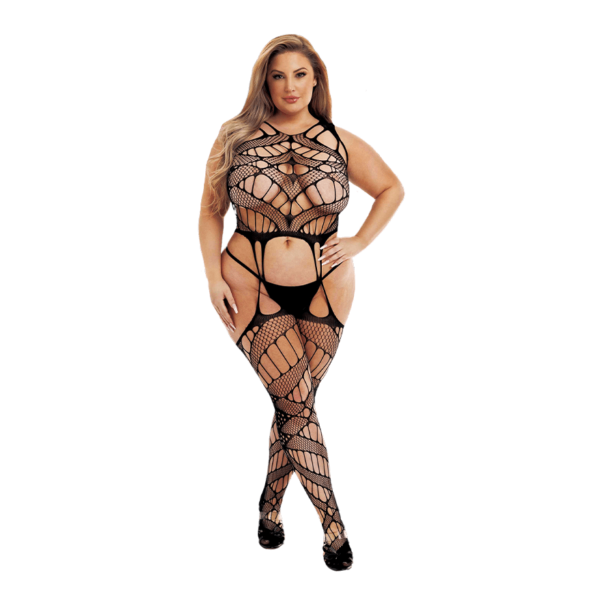 Lace Suspender Bodystocking