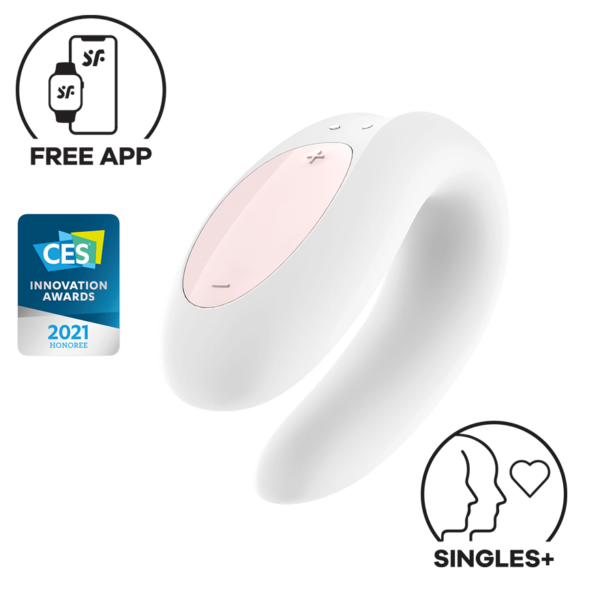 Satisfyer Double Joy Connect App, 9 cm